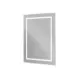 Зеркало в алюминиевой раме со встроенным светильником и сенсорным выключателем BelBagno SPC-KRAFT-500-800-SENS-AL