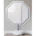 Зеркало с встроенным светильником и сенсорным выключателем BelBagno SPC-OTT-800-800-LED-TCH