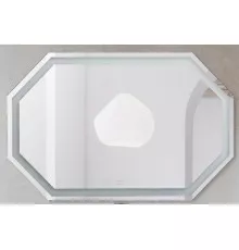 Зеркало с встроенным светильником и сенсорным выключателем BelBagno SPC-OTT-1200-800-LED-TCH