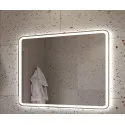 Зеркало 1000x800x30мм со встроенной разноцветной подсветкой RGB и сенсорным выключателем CEZARES CZR-SPC-MC-1000-800-RGB-TCH