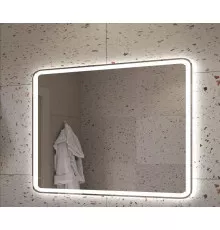 Зеркало 1000x800x30мм со встроенной разноцветной подсветкой RGB и сенсорным выключателем CEZARES CZR-SPC-MC-1000-800-RGB-TCH