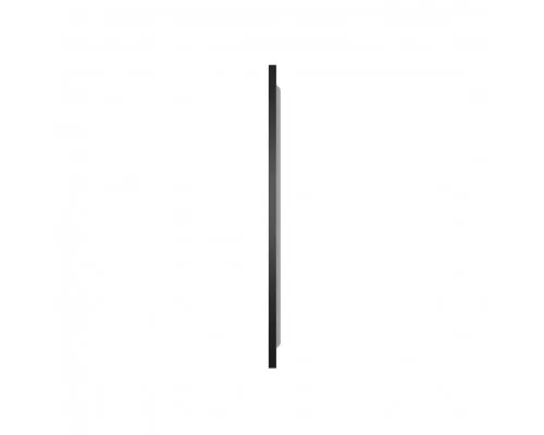 Зеркало в алюминиевой раме со встроенным светильником BelBagno SPC-KRAFT-1200-800-SENS-NERO