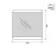 Зеркало BelBagno SPC-CEZ-700-700-LED-BTN