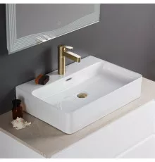 Раковина накладная керамическая 600x425x140 мм BelBagno BB1338
