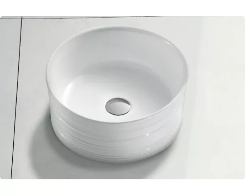 Раковина накладная керамическая 410х410х180мм BelBagno BB1420