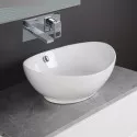 Раковина накладная керамическая 600x370x190мм BelBagno BB1087
