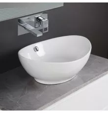 Раковина накладная керамическая 600x370x190мм BelBagno BB1087