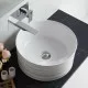 Раковина накладная керамическая 410х410х180мм BelBagno BB1420