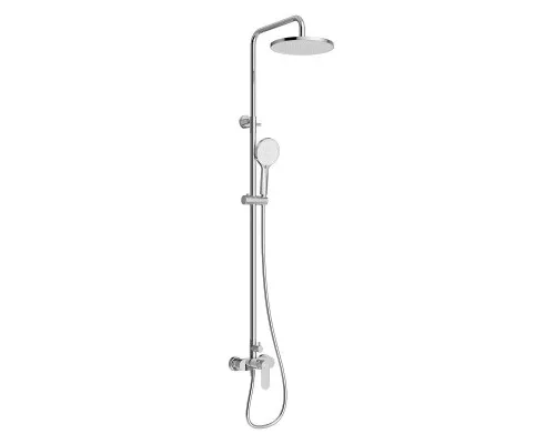 Душевая стойка со смесителем, верхним и ручным душем CEZARES STYLUS-CD-01