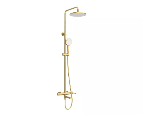 Душевая стойка со смесителем, верхним и ручным душем CEZARES RELAX-CVD-BORO
