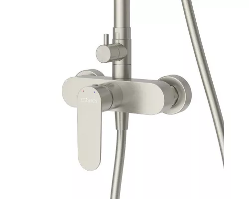 Душевая стойка со смесителем, верхним и ручным душем CEZARES STYLUS-CD-IN