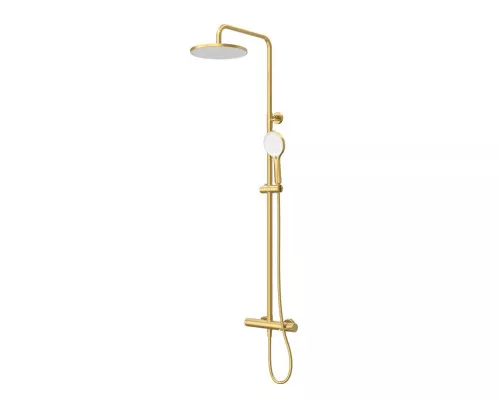 Душевая стойка со смесителем, верхним и ручным душем CEZARES RELAX-CD-BORO