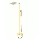 Душевая стойка со смесителем для ванны верхним и ручным душем BelBagno LUCE LUC-VSCM-ORO Душевая стойка со смесителем для ванны верхним и ручным душем BelBagno LUCE LUC-VSCM-ORO