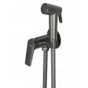 Гигиенический душ со смесителем CEZARES LINER-DIF-GM оружейная сталь