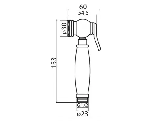 Гигиенический душ Cezares CZR-ID4-01