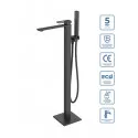 Напольный смеситель BelBagno LUCE LUC-FMT-NERO Напольный смеситель BelBagno LUCE LUC-FMT-NERO
