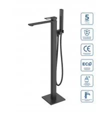 Напольный смеситель BelBagno LUCE LUC-FMT-NERO