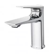 Cмеситель для накладной раковины Cezares LINER-LS-01-W0 хром, без донного клапана