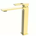 Смеситель для накладной раковины без донного клапана BelBagno LUCE LUC-LMC-ORO-W0 Смеситель для накладной раковины без донного клапана BelBagno LUCE LUC-LMC-ORO-W0