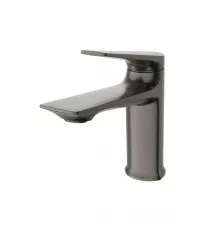 Cмеситель для накладной раковины Cezares LINER-LS-GM-W0 оружейная сталь, без донного клапана