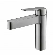 Смеситель для раковины без донного клапана, нержавеющая сталь BelBagno DELTA DEL-LVM-IN