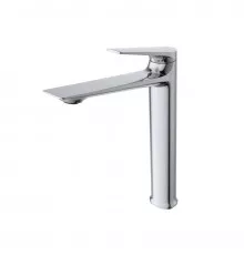 Cмеситель для накладной раковины Cezares LINER-LC-01-W0 хром, без донного клапана