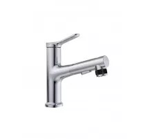 Смеситель для раковины без донного клапана с выдвижным изливом BelBagno BB-LVMD-CRM-W0