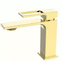 Смеситель для раковины с донным клапаном BelBagno LUCE LUC-LVM-ORO Смеситель для раковины с донным клапаном BelBagno LUCE LUC-LVM-ORO