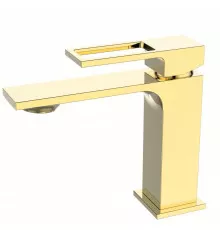 Смеситель для раковины с донным клапаном BelBagno LUCE LUC-LVM-ORO