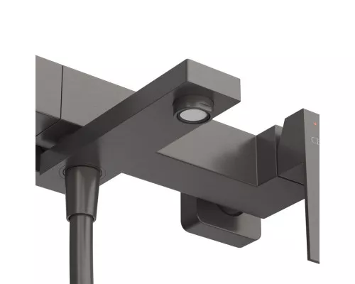 Смеситель для ванны и душа в комплекте с ручным душем, шлангом и держателем CEZARES SLIDER-VD-GM