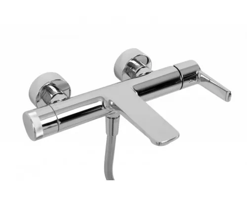 Смеситель для ванны и душа в комплекте с ручным душем, шлангом и держателем CEZARES LUX-VD-01