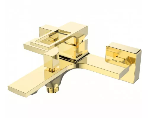 Смеситель для ванны и душа BelBagno LUCE LUC-VAS-ORO