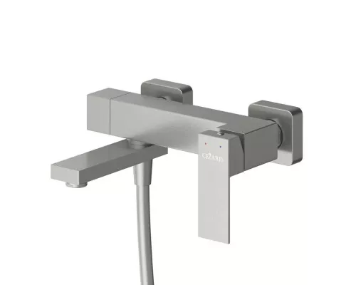 Смеситель для ванны и душа в комплекте с ручным душем, шлангом и держателем CEZARES SLIDER-VD-IN