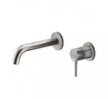 Смеситель для раковины без донного клапана встраиваемый нержавеющая сталь BelBagno ETNA ETN-BLVM-2-IN