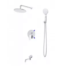 Душевой комплект встраиваемый с изливом BelBagno MARINO-VDSET-CRM