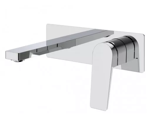 Смеситель для раковины без донного клапана встраиваемый BelBagno ARDENTE-BLVM-CRM-W0