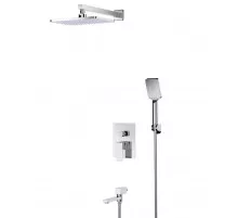 Душевой комплект встраиваемый с изливом CEZARES SLIDER-VDSET-01