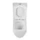 Унитаз-компакт безободковый с сиденьем и смывом TORNADO BelBagno LUCE-TOR BB2197CP-TOR/SC/BB2197T