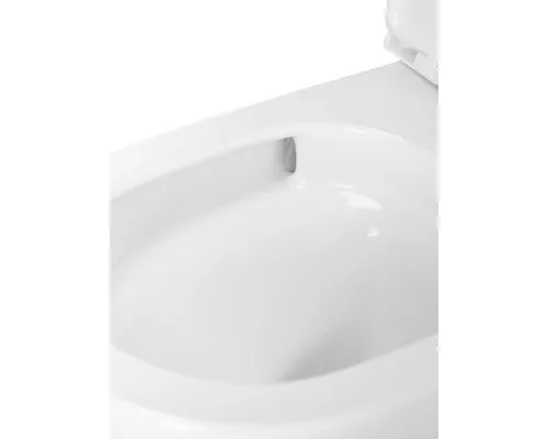 Унитаз подвесной безободковый с сиденьем и смывом TORNADO BelBagno ETNA BB008CH-TOR/SC