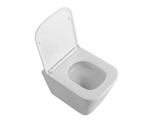 Унитаз подвесной безободковый с сиденьем и смывом TORNADO BelBagno ARDENTE-R BB520CH-TOR/SC