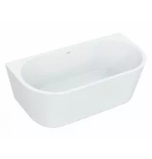 Акриловая ванна пристенная полукруглая BelBagno BB108-170-80