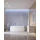 Акриловая ванна 170х82 см матовая, CEZARES CZR-LUX-CENTRAL-170-82-58-MATT