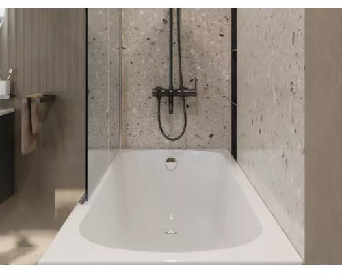 Акриловая ванна пристенная CEZARES ECO-155-70-41-W37