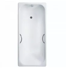 Ванна чугунная Delice Aurora 140х70 с отверстиями под ручки DLR230617R