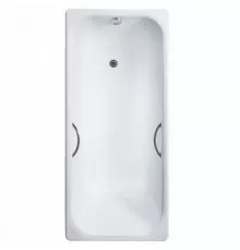 Ванна чугунная Delice Aurora 160х75 с отверстиями под ручки DLR230604R