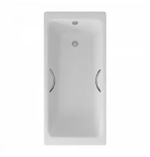 Ванна чугунная Delice Parallel 160х70 с ручками DLR220504R