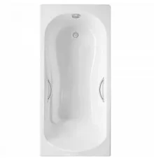 Ванна чугунная Delice Haiti Luxe 160х80 с отверстиями под ручки DLR230637R
