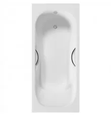Ванна чугунная Delice Malibu 170х75 с отверстиями под ручки DLR230609R
