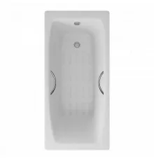 Ванна чугунная Delice Repos 170х70 с ручками и антискользящим покрытием DLR220508R-AS