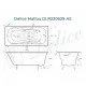 Ванна чугунная Delice Malibu 160х75 с антискользящим покрытием DLR230629-AS